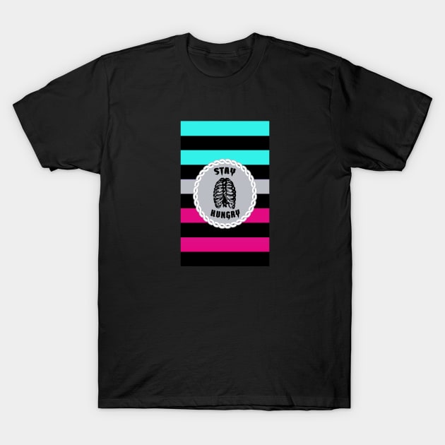 Stay Hungry South Beach Stripes T-Shirt by StayHungryCo